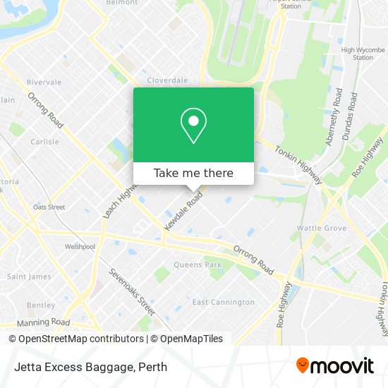 Jetta Excess Baggage map