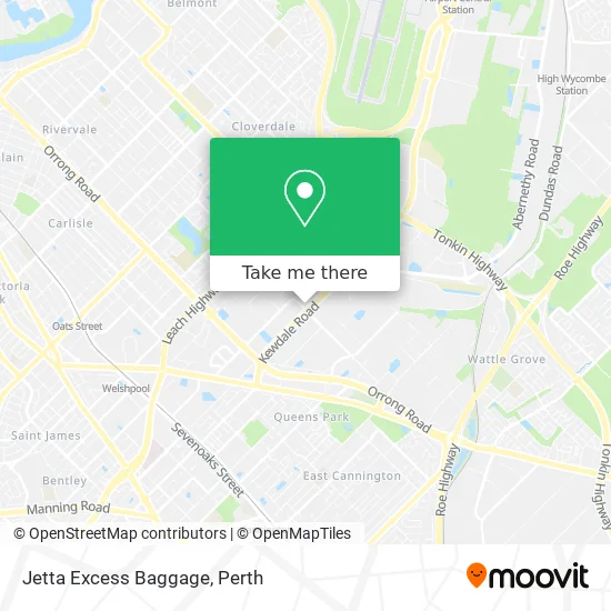 Jetta Excess Baggage map