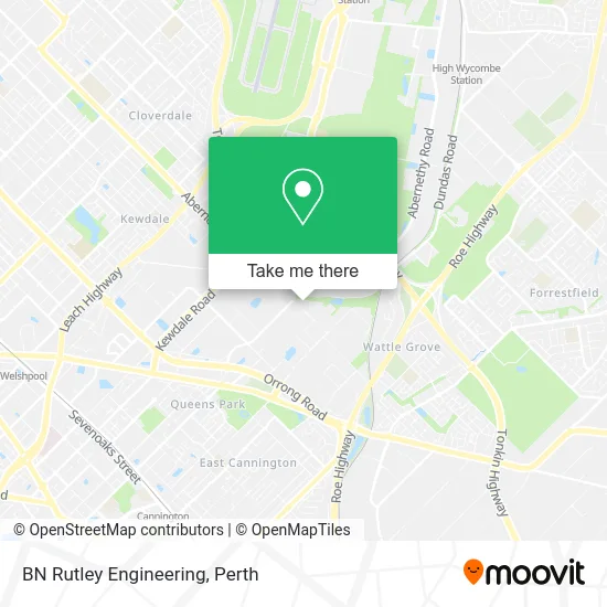 Mapa BN Rutley Engineering