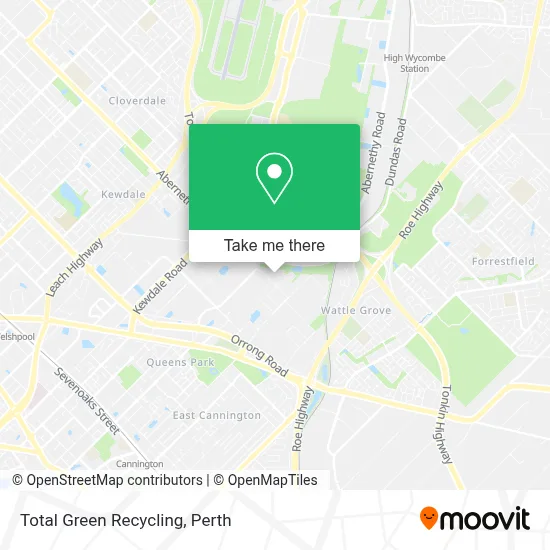 Mapa Total Green Recycling