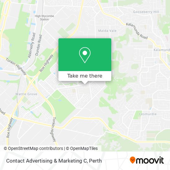 Contact Advertising & Marketing C map