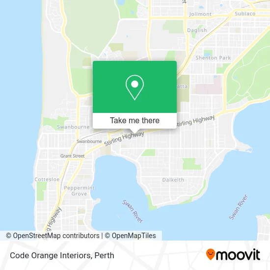 Mapa Code Orange Interiors