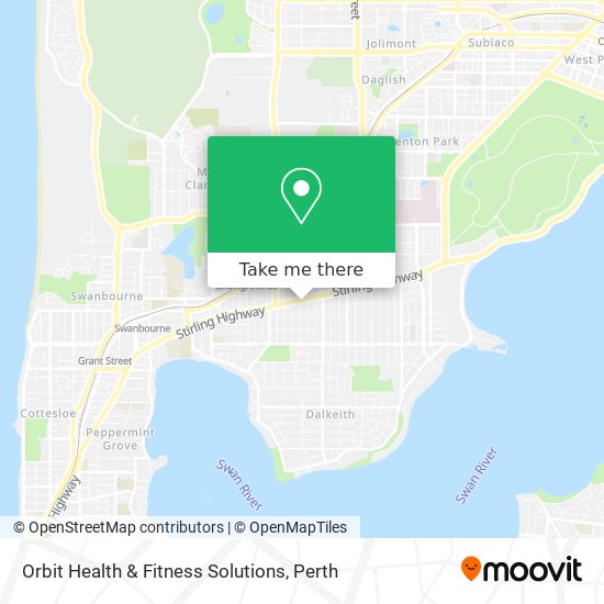 Mapa Orbit Health & Fitness Solutions