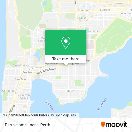 Perth Home Loans map