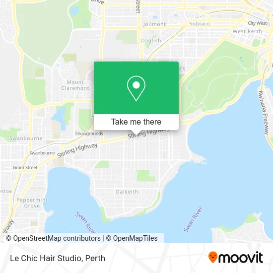 Mapa Le Chic Hair Studio