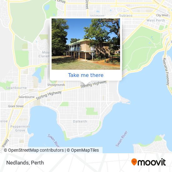 Nedlands map