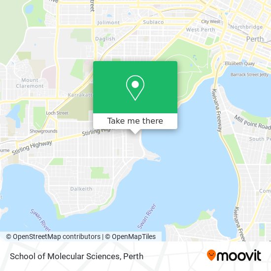 School of Molecular Sciences map