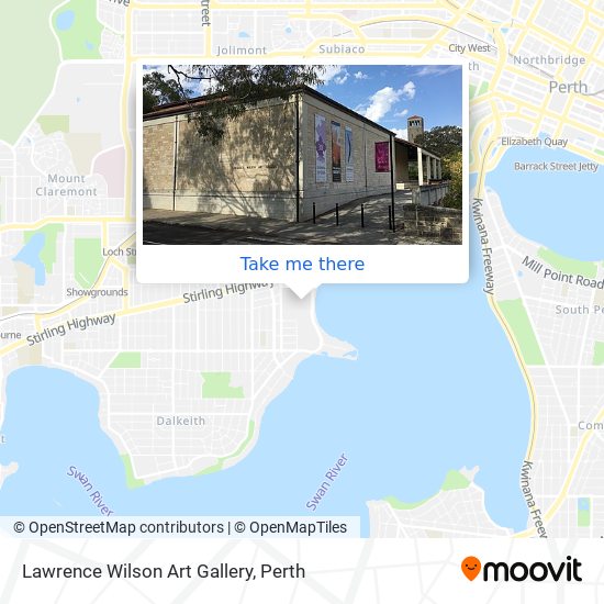 Lawrence Wilson Art Gallery map