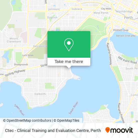 Ctec - Clinical Training and Evaluation Centre map