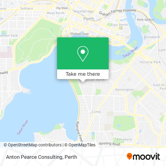 Anton Pearce Consulting map