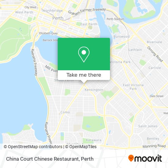 China Court Chinese Restaurant map