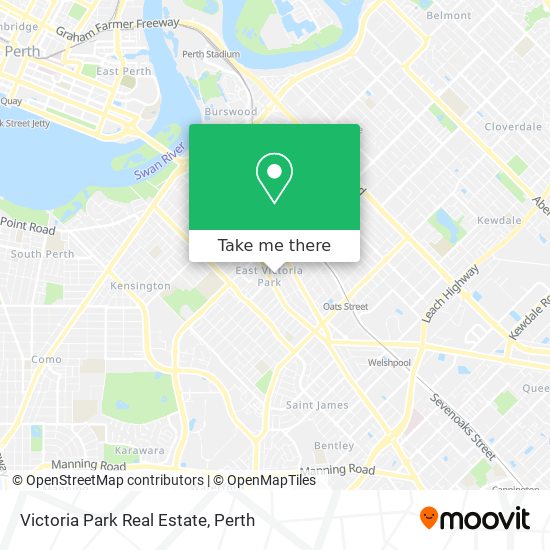 Victoria Park Real Estate map