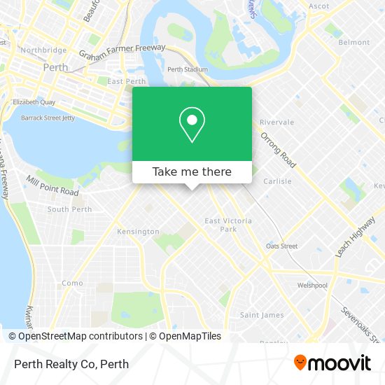 Perth Realty Co map