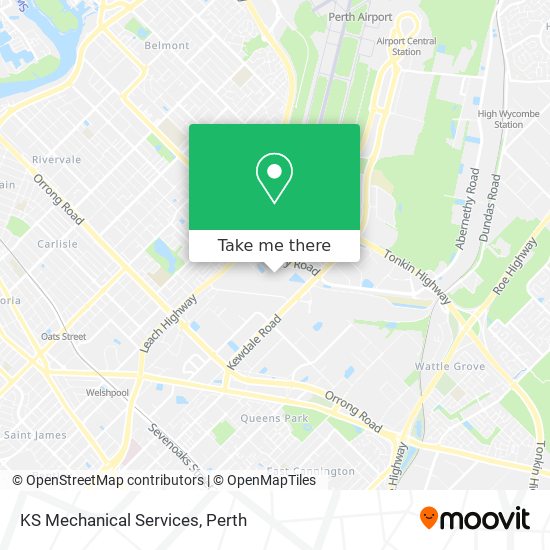KS Mechanical Services map
