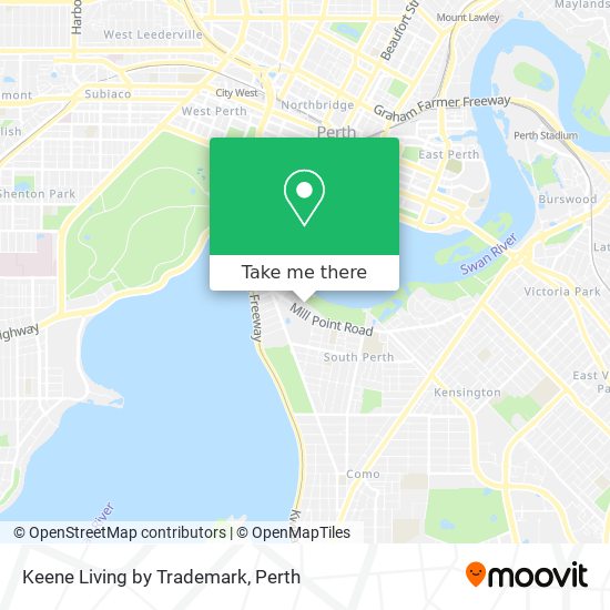 Keene Living by Trademark map