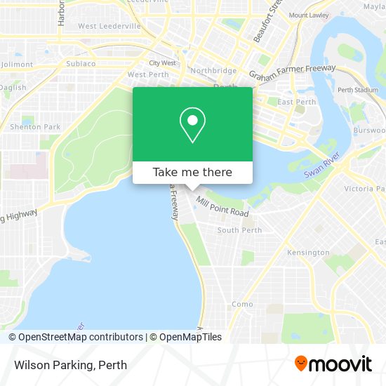 Wilson Parking map