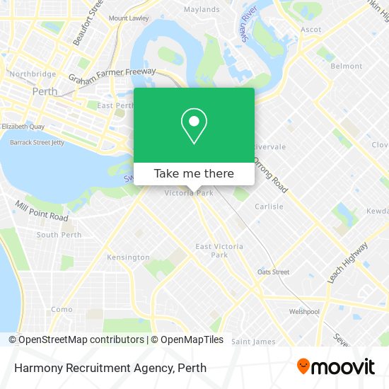 Harmony Recruitment Agency map