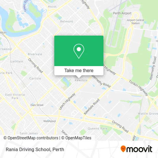 Mapa Rania Driving School