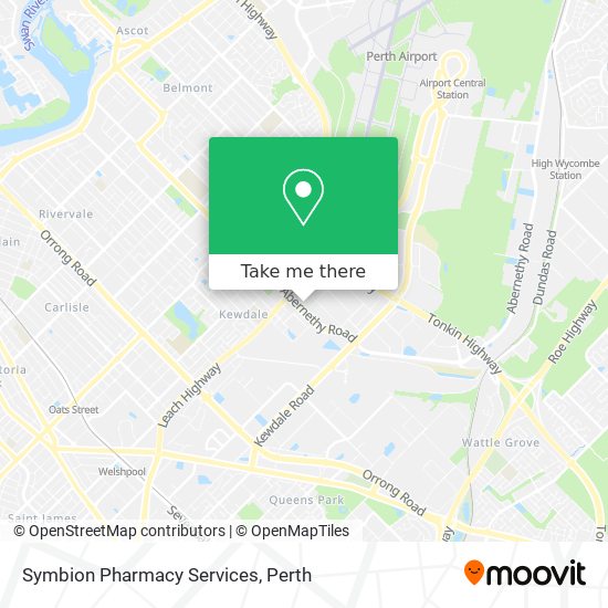 Symbion Pharmacy Services map