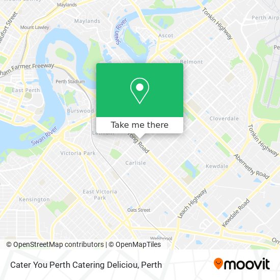 Cater You Perth Catering Deliciou map