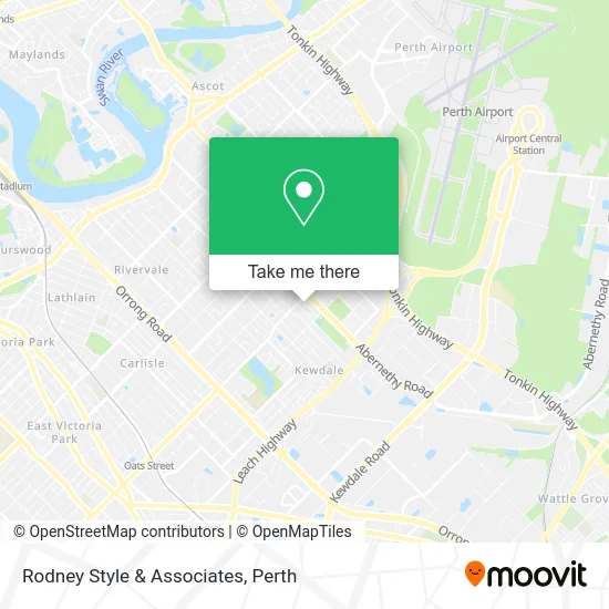 Mapa Rodney Style & Associates