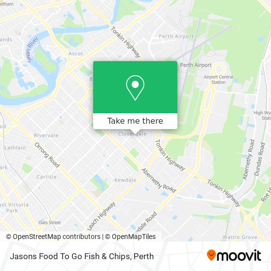 Jasons Food To Go Fish & Chips map