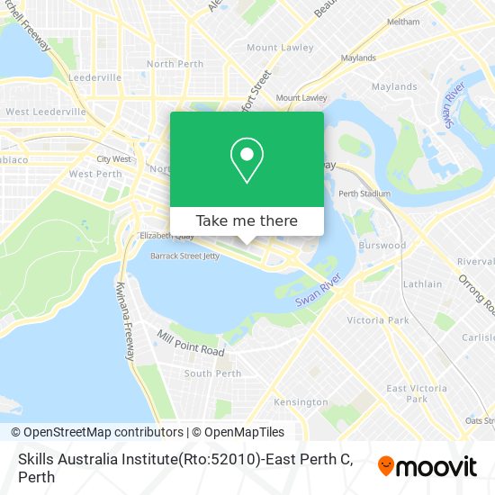 Skills Australia Institute(Rto:52010)-East Perth C map
