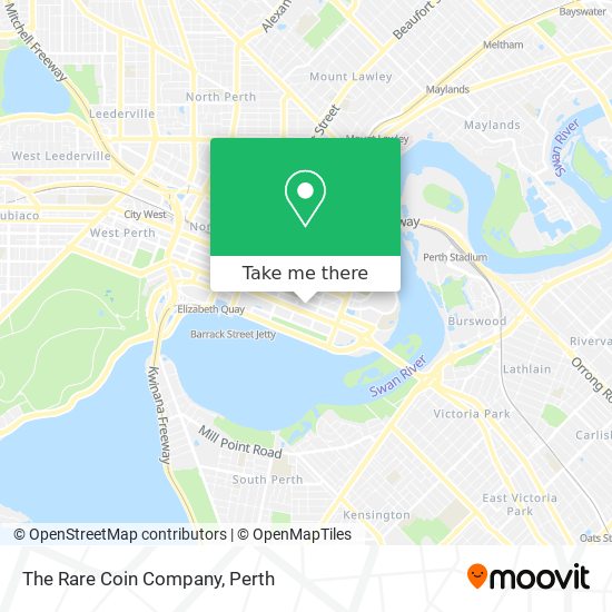 The Rare Coin Company map