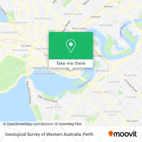 Geological Survey of Western Australia map