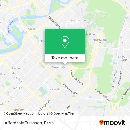 Affordable Transport map