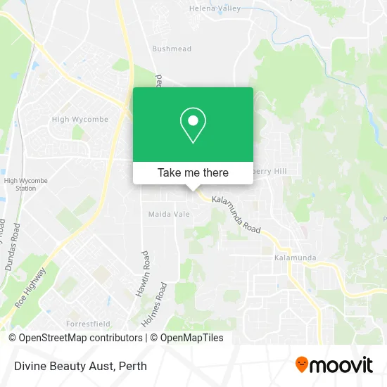 Mapa Divine Beauty Aust