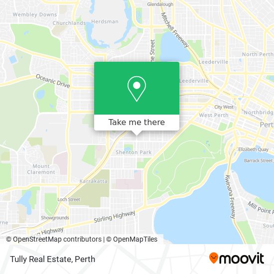 Tully Real Estate map