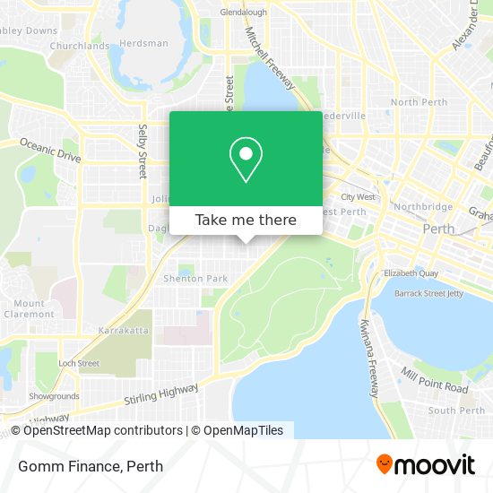 Gomm Finance map