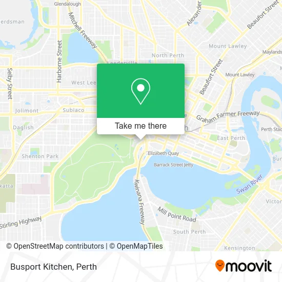 Mapa Busport Kitchen