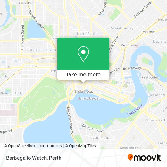 Barbagallo Watch map