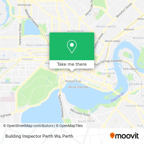 Mapa Building Inspector Perth Wa