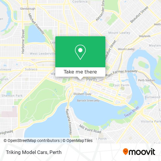 Triking Model Cars map