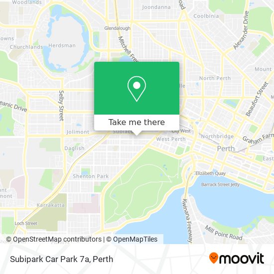 Subipark Car Park 7a map