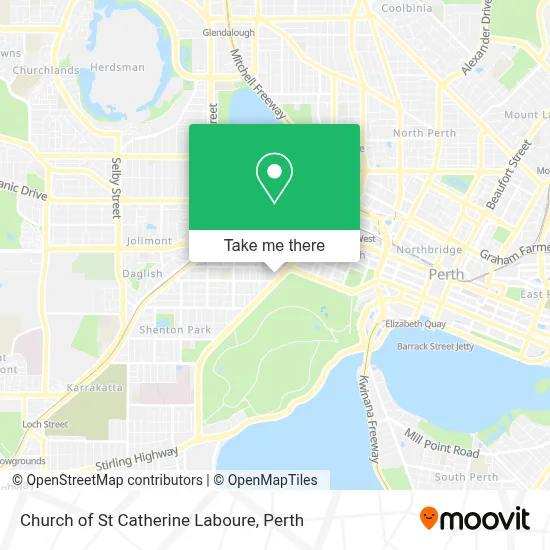 Mapa Church of St Catherine Laboure