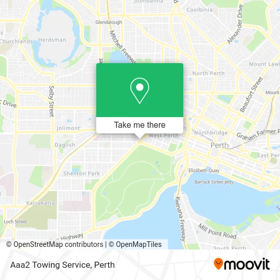 Mapa Aaa2 Towing Service