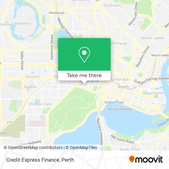 Mapa Credit Express Finance