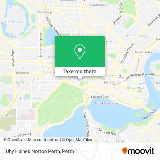 Uhy Haines Norton Perth map
