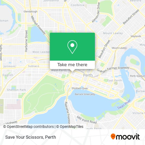 Save Your Scissors map