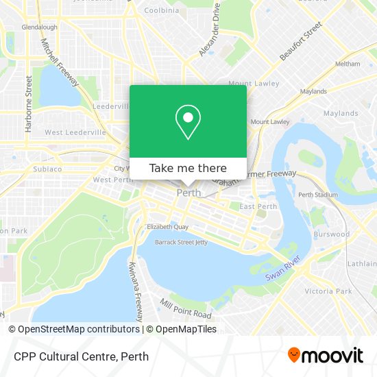 CPP Cultural Centre map