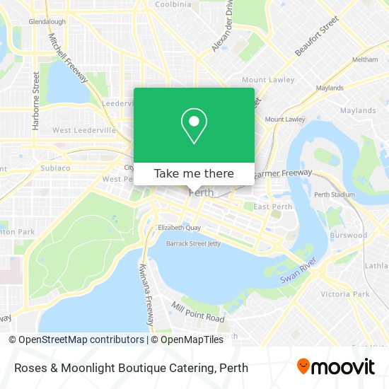 Roses & Moonlight Boutique Catering map