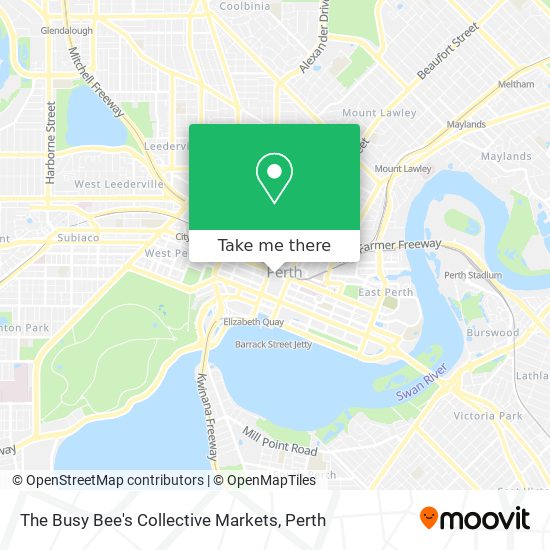 The Busy Bee's Collective Markets map