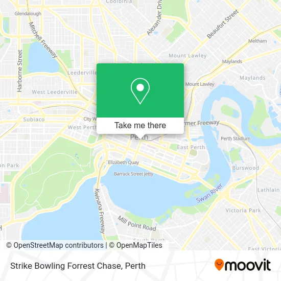 Mapa Strike Bowling Forrest Chase