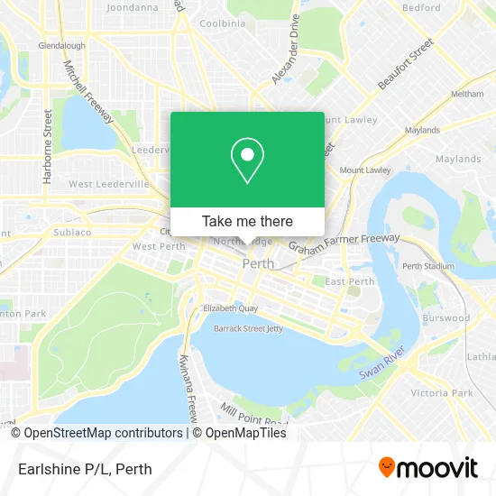 Mapa Earlshine P/L