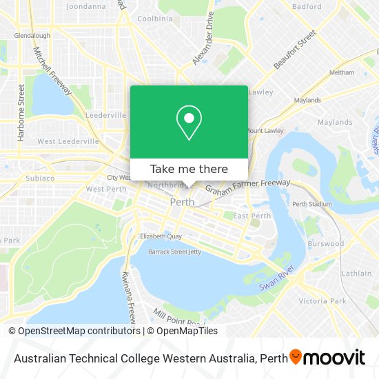 Australian Technical College Western Australia map