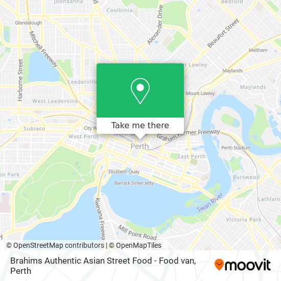 Mapa Brahims Authentic Asian Street Food - Food van